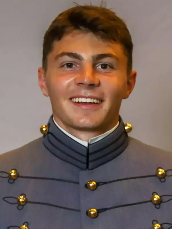 Wyatt McAlexander Headshot with Cadet full dress gray.