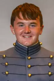 Nick Trout Headshot with Cadet full dress gray.