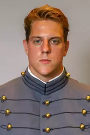 Dakoda Wagner Headshot with Cadet full dress gray.