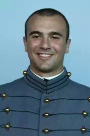 Luke Guerriere Headshot with Cadet full dress gray.