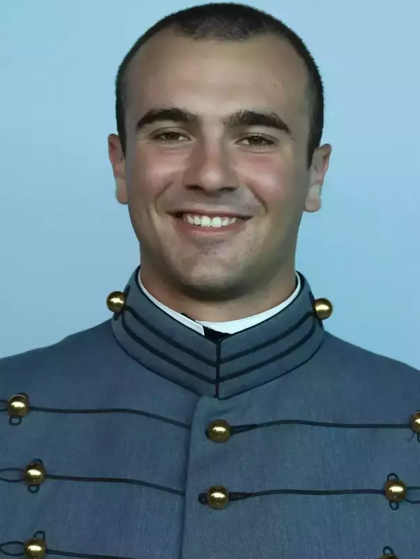 Luke Guerriere Headshot with Cadet full dress gray.