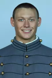Porter Kuebler Headshot with Cadet full dress gray.