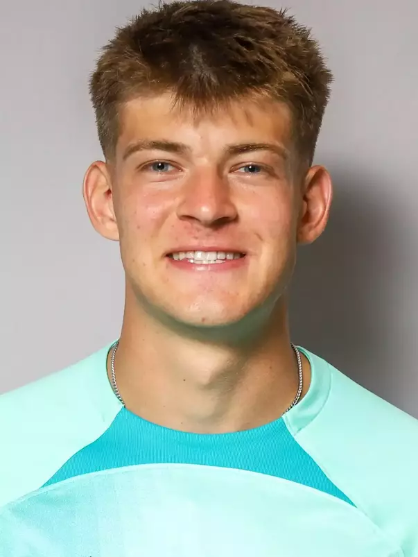#00 Blair Camargo Headshot with soccer uniform on.