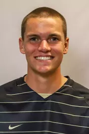 #19 Jack De Simone Headshot with soccer uniform on.