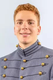 JJ Cataldo Headshot with Cadet full dress gray.