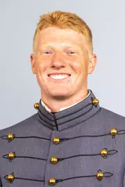 Patrick Ferguson headshot with Cadet full dress gray on.