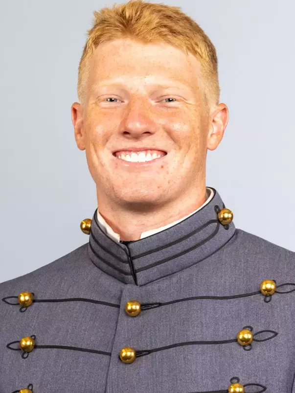 Patrick Ferguson headshot with Cadet full dress gray on.