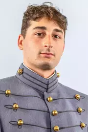 Nils Forselius Headshot with Cadet full dress gray.