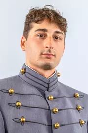 Nils Forselius Headshot with Cadet full dress gray.