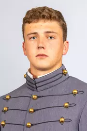Will Gray headshot with Cadet full dress gray on.