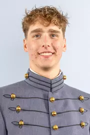 Ben Ivey Headshot with Cadet full dress gray.