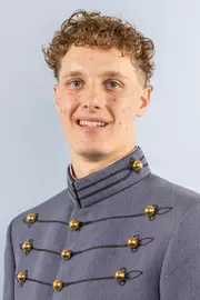 Jack Ivey Headshot with Cadet full dress gray.