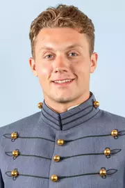Lucas Kanta Headshot with Cadet full dress gray.