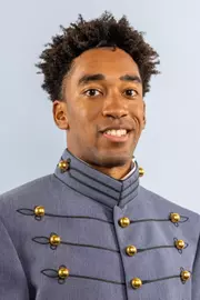 Brent Keefer Headshot with Cadet full dress gray.