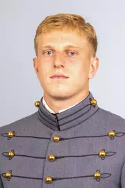 Grant Masterson headshot with Cadet full dress gray on.