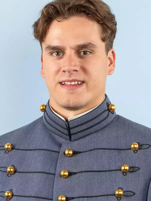 Owen Nolan Headshot with Cadet full dress gray.