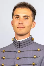 Alex Petrignani headshot with Cadet full dress gray on.