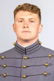 John Sullivan headshot with Cadet full dress gray on.
