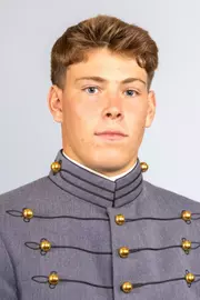 Thor Swanson headshot with Cadet full dress gray on.