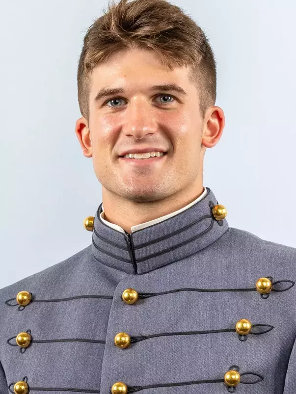 Sean Vlasich Headshot with Cadet full dress gray.