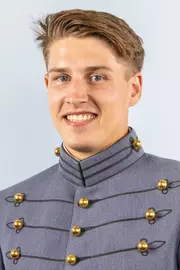 Barron Woodring Headshot with Cadet full dress gray.