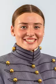 Mary Brooke Chandler Headshot with Cadet full dress gray on