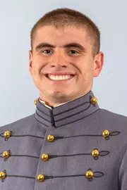 Lewis Esterly Headshot with Cadet full dress gray on