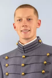 Creed Hackett Headshot with Cadet full dress gray on