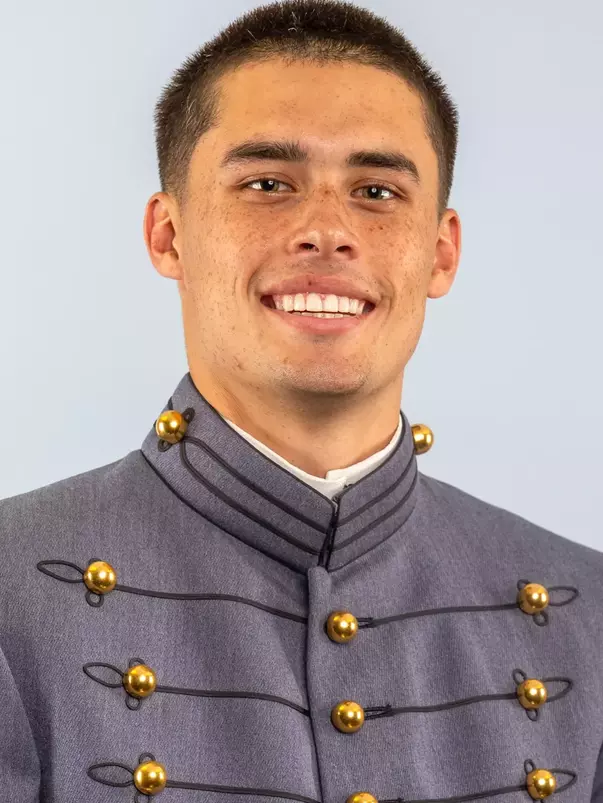 Remo Mann Headshot with Cadet full dress gray on