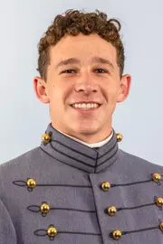 Jack McDaniel Headshot with Cadet full dress gray on