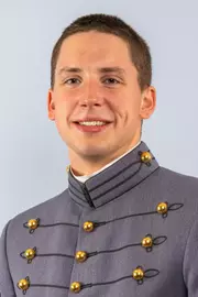 John Owen Headshot with Cadet full dress gray on