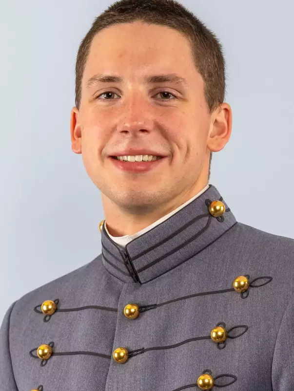 John Owen Headshot with Cadet full dress gray on