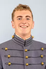 Sam Reilly Headshot with Cadet full dress gray on