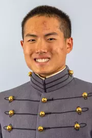 Gavin Santoso Headshot with Cadet full dress gray on