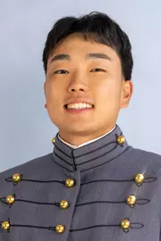 Daniel Choi Headshot with Cadet full dress gray on.