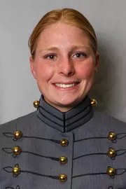 Tayten Moore Headshot with Cadet full dress gray.