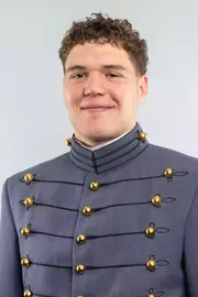 Josiah Overbeek Headshot with Cadet full dress gray.