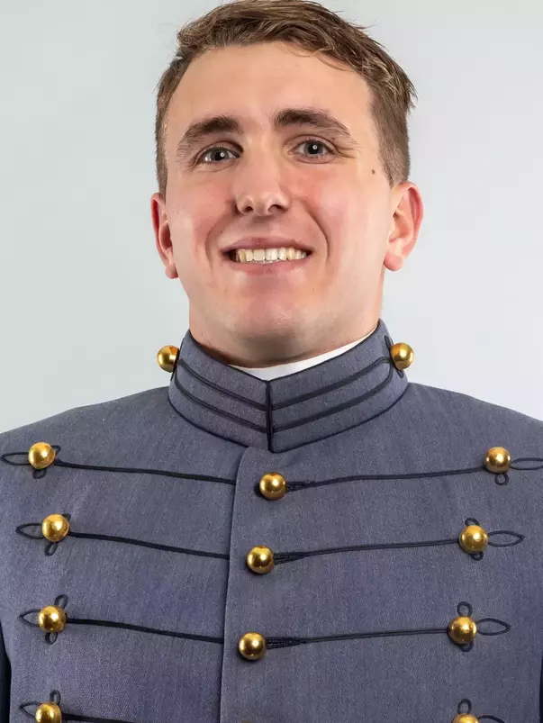 John McKillop Headshot with Cadet full dress gray.