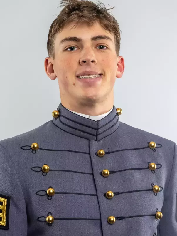 William Parker Headshot with Cadet full dress gray.