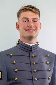 Addison Ainsworth Headshot with Cadet full dress gray.
