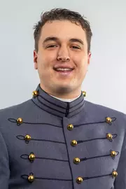 Andy Neal Headshot with Cadet full dress gray.