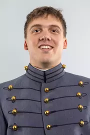 Jakob Vanderhave Headshot with Cadet full dress gray.