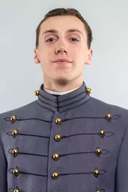 Nick Cicale Headshot with Cadet full dress gray.
