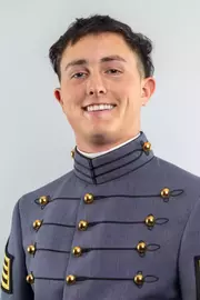 Cole Connor Headshot with Cadet full dress gray.
