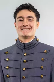 Adam Ujiie Headshot with Cadet full dress gray.