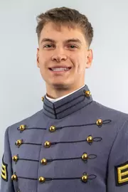 Max Doneca Headshot with Cadet full dress gray.