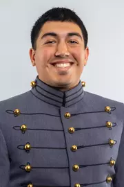 Anthony Ramirez Headshot with Cadet full dress gray.