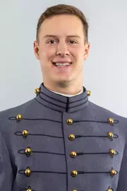 Michael Delph Headshot with Cadet full dress gray.