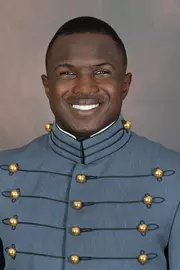 Nathan Thomas has his 2026 headshot photo taken.