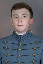 Drew Jeffords has his 2026-27 headshot photo taken.
